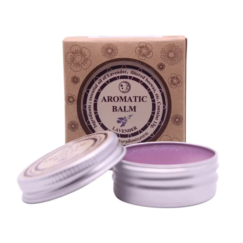 Lavender Sleep Balm for Relaxation and Sleep Aid
