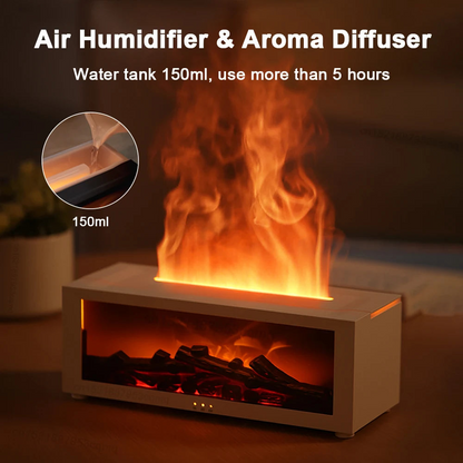 Bliss Flame™ Essential Oil Diffuser & Humidifier
