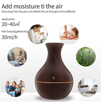 Bliss Essence™ Ultrasonic Aromatherapy Diffuser