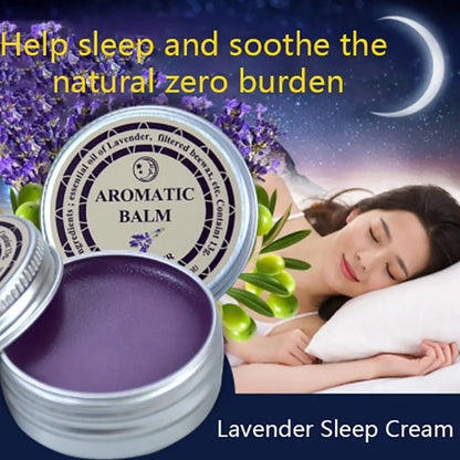 Lavender Sleep Balm for Relaxation and Sleep Aid
