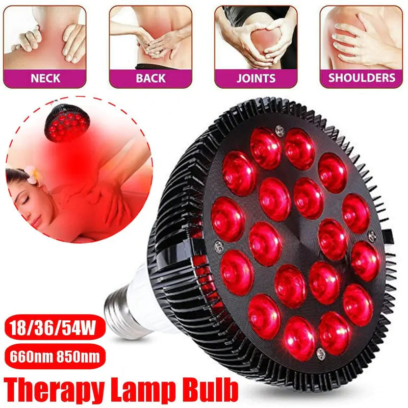LED Infrared Therapy Lamp for Beauty and Healing