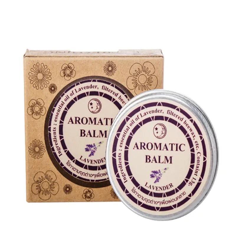 Lavender Sleep Balm for Relaxation and Sleep Aid