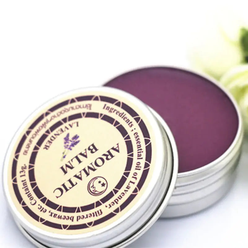 Lavender Sleep Balm for Relaxation and Sleep Aid