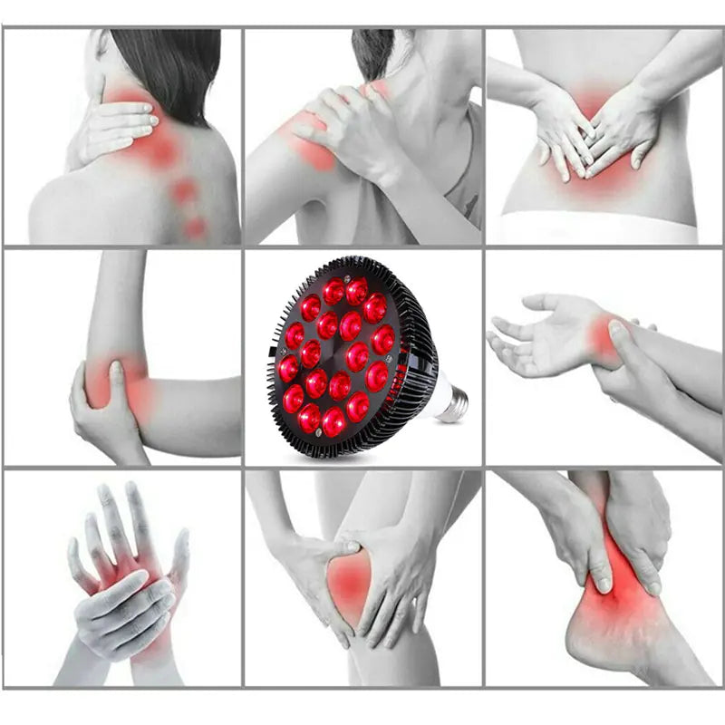 LED Infrared Therapy Lamp for Beauty and Healing